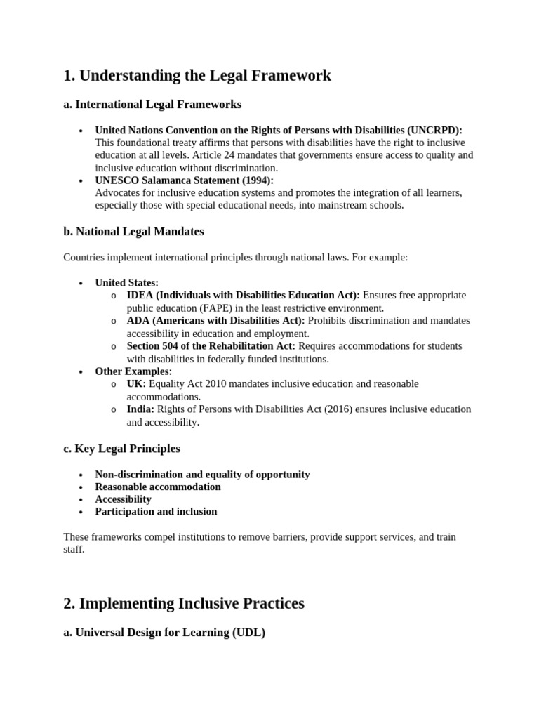 Inclusive and Special Education | PDF | Inclusion (Education ...