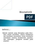 Biostatistik Deskriptif