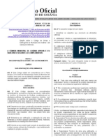 Código de Obras e Edificações de Goiania - Lei Comp. 177