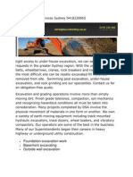 DSA Excavation Services Sydney 0418228965
