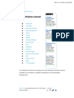 The WxPython Tutorial