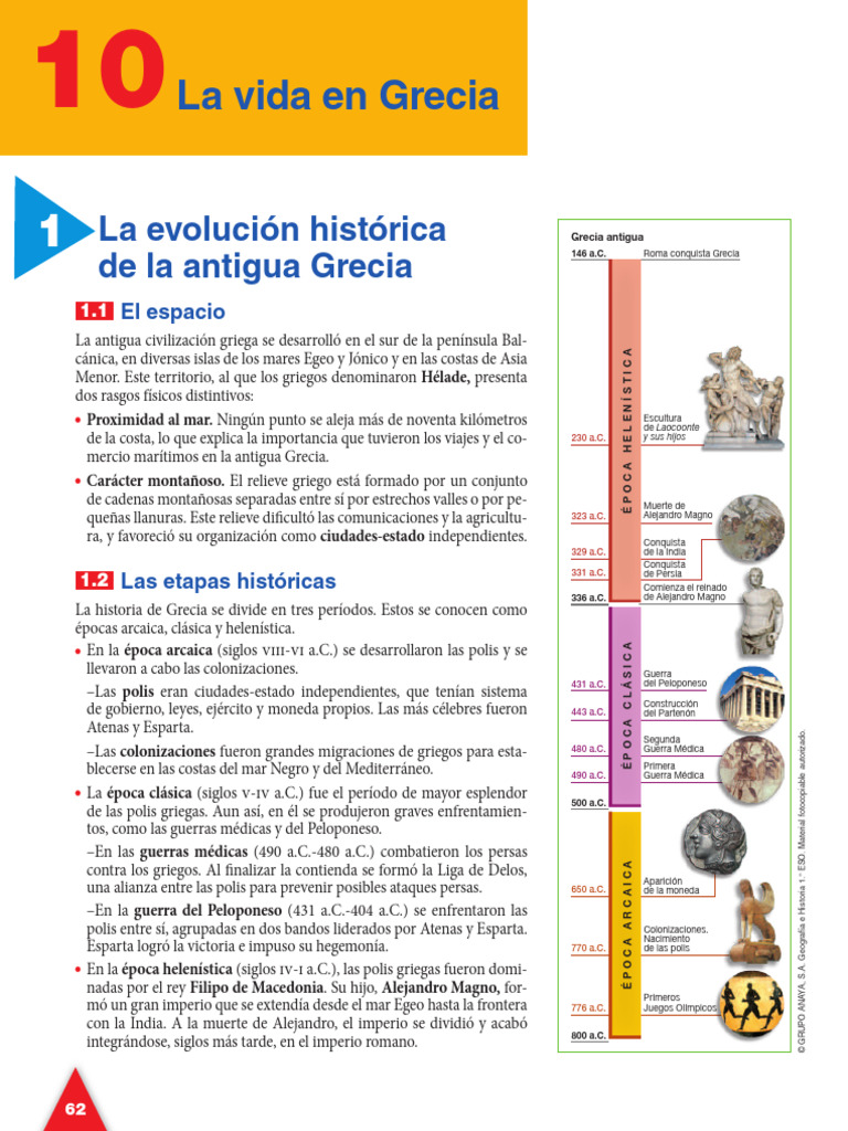 La Evolucion Historica de La Antigua Gre | PDF | Antigua Grecia | Grecia