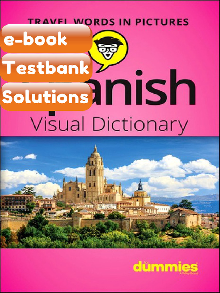 Testbank Spanish Visual Dictionary for Dummis Consumer Dummies | PDF ...