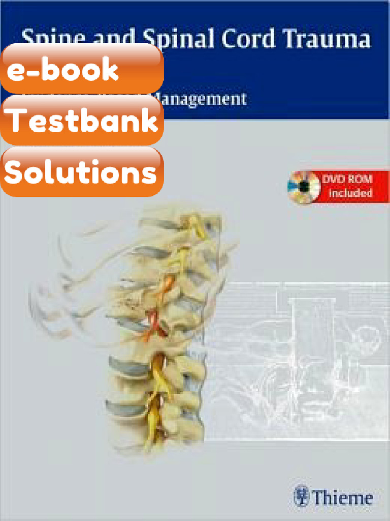 Testbank Spine and Spinal Cord Trauma EvidenceBased Management Fast ...