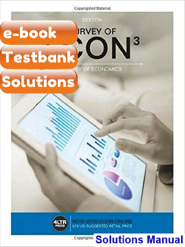 Testbank Survey of ECON 3rd Edition Sexton | PDF | Economics ...
