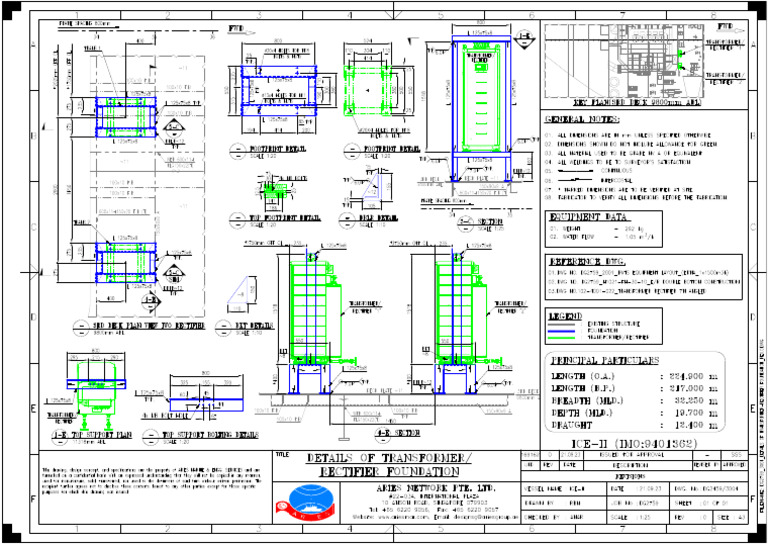Dg2759 3004 Details of Transformer-Rectifier Foundation Rev.0 | PDF