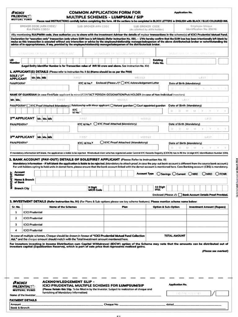 Common Application Form | PDF | Regulation | Corporate Governance