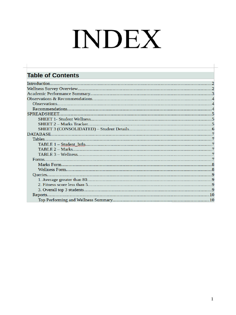 Final Document | PDF | Psychology