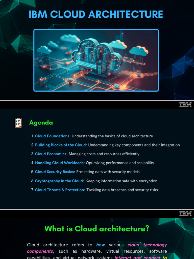 2 Ibm Cloud Architecture | PDF | Cloud Computing | Encryption