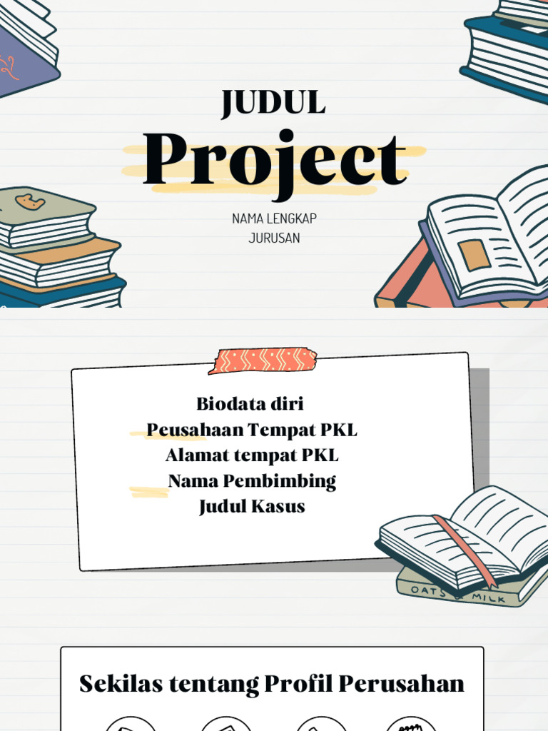 Template Presentasi PKL | PDF