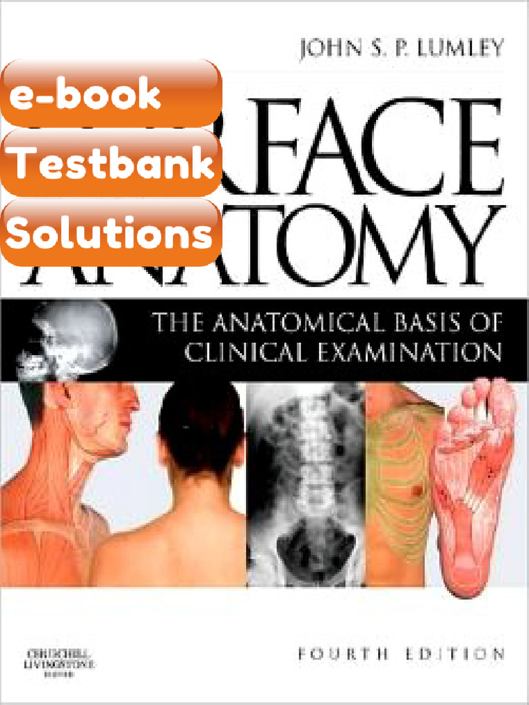 Testbank Surface Anatomy The Anatomical Basis of Clinical Examination ...