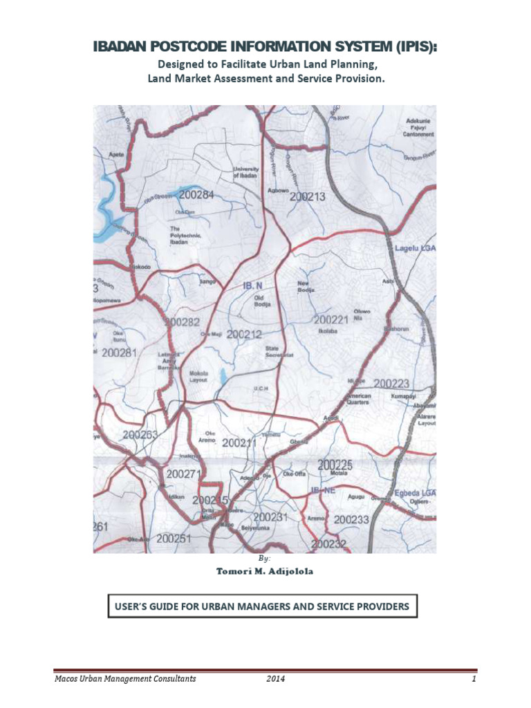Ibadan Postcode Information System (Ipis) Part 1 | PDF | West Africa