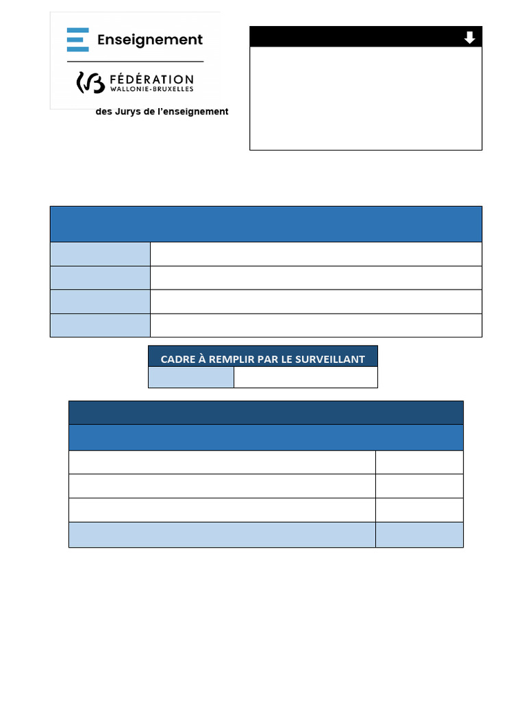 Ex de Questionnaire - Géo 2026 | PDF