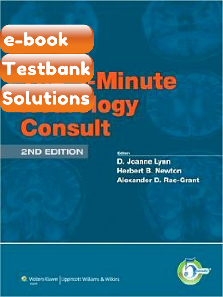 Testbank The 5minute Neurology Consult 2nd Edition Fast Download | PDF