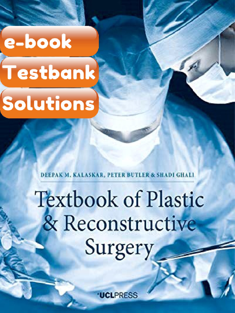Testbank Textbook of Plastic and Reconstructive Surgery Fast Download ...