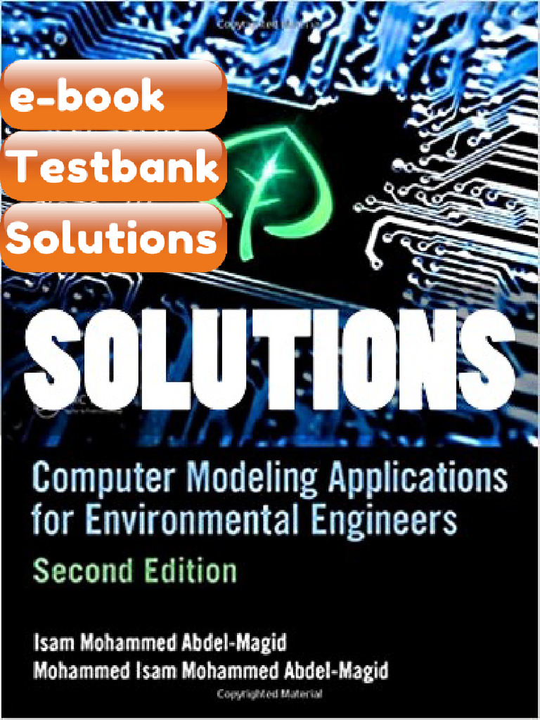 Testbank Computer Modeling Applications For Environmental Engineers 2nd ...