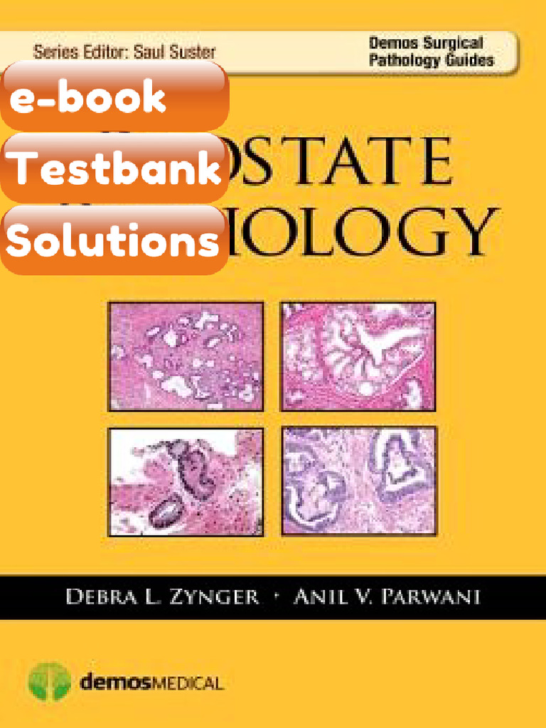 Testbank For Prostate Pathology | PDF | Subscription Business Model ...