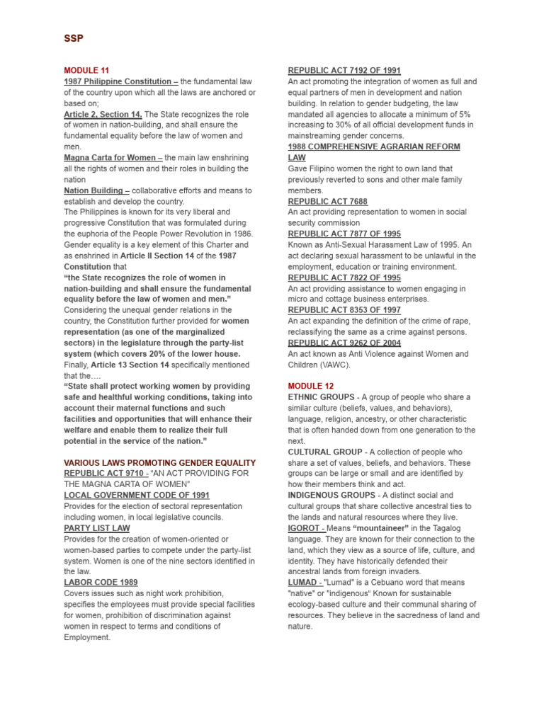 SSP (1) | PDF
