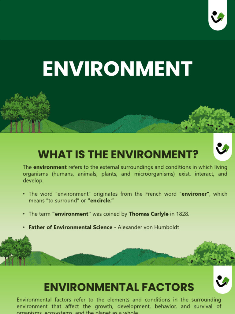 Environment Part A | PDF