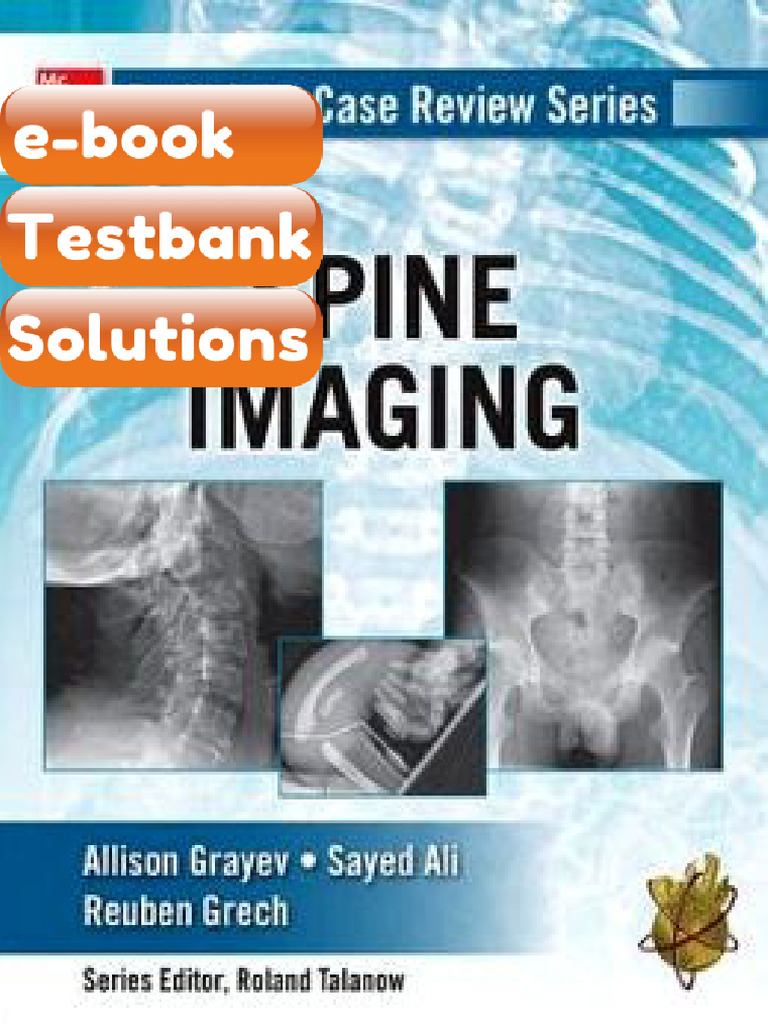 Testbank For Radiology Case Review Series Spine Imaging | PDF ...