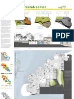 4º Curso. Proyecto: Centro de Investigación Marina. Betanzos. Lámina Arquitectura 2