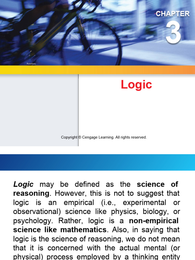 6 LOGIC 1 - Logic Statements and Quantifiers | PDF | Proposition | Logic