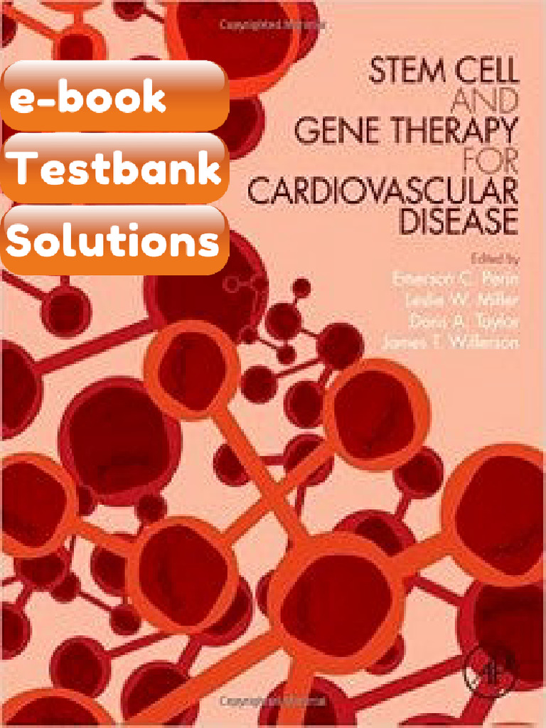 Testbank for Stem Cell and Gene Therapy for Cardiovascular Disease ...