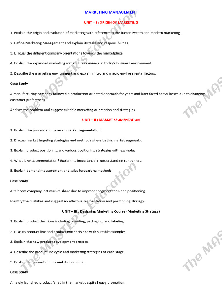 Wa0065 | PDF | Marketing | Market Segmentation