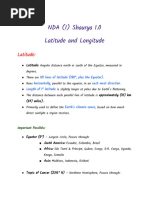 NDA Geography Notes Overview | PDF