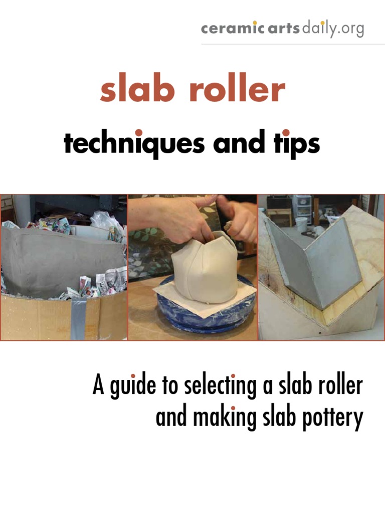 Slab Roller Techniques & Tips | Pottery | Adhesive