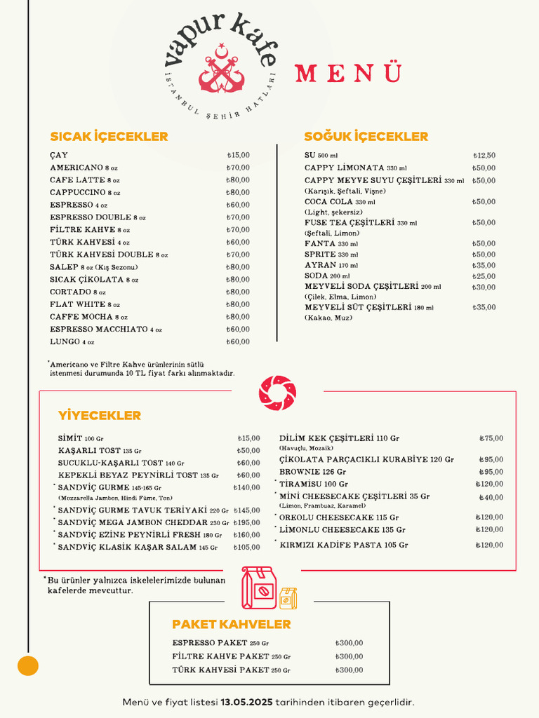 Menu TR | PDF