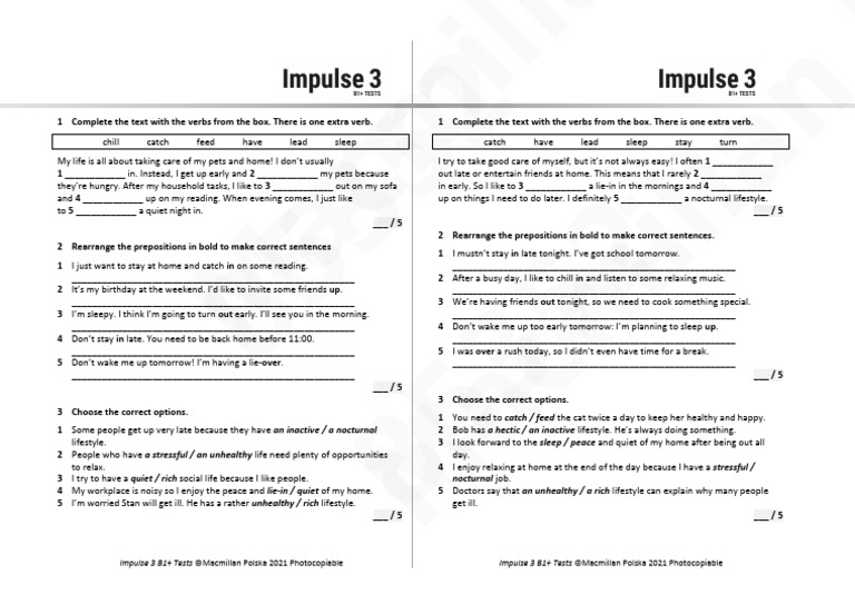 Unit 7 Vocabulary Short Test 1 A+b | PDF | Languages | Foreign Language ...