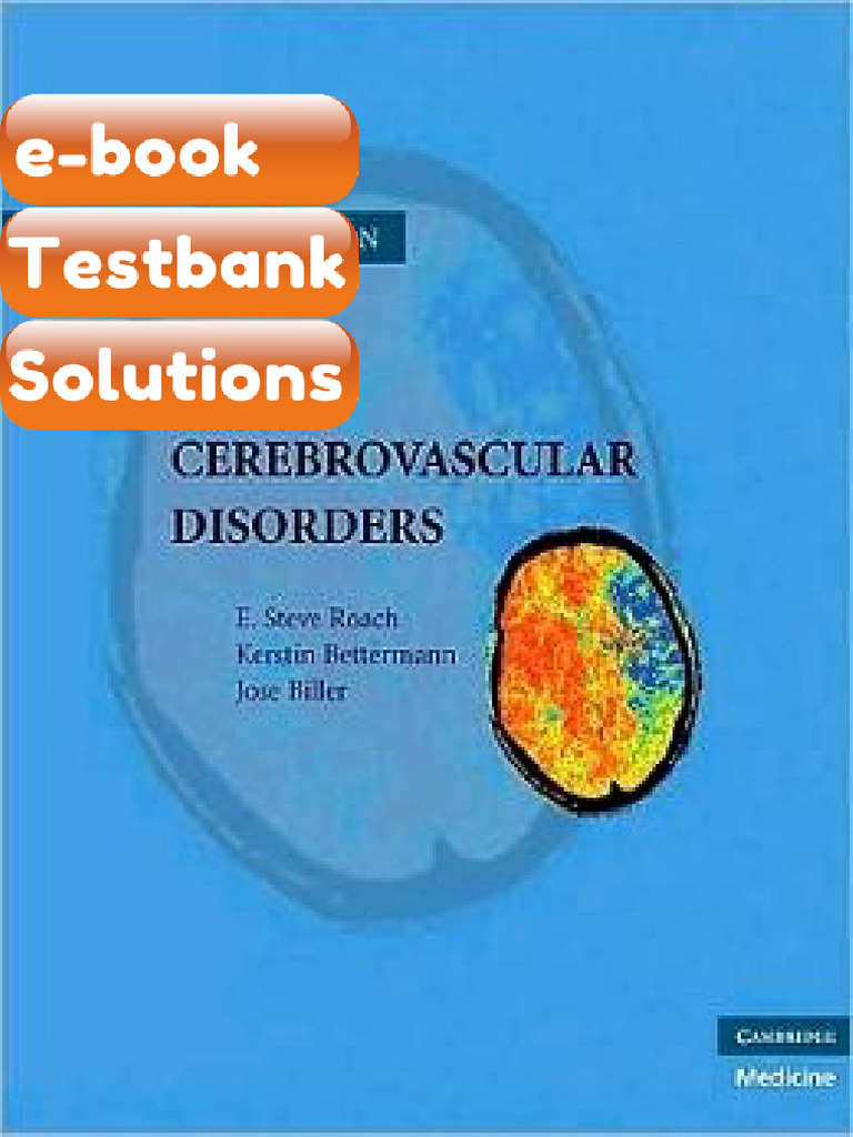 Testbank Tooles Cerebrovascular Disorders 6th Edition Fast Download ...