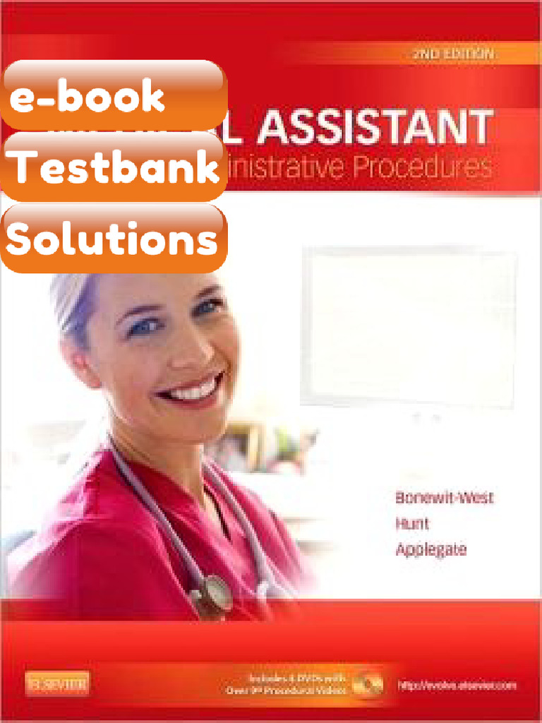 Testbank Todays Medical Assistant Clinical Administrative Procedures ...