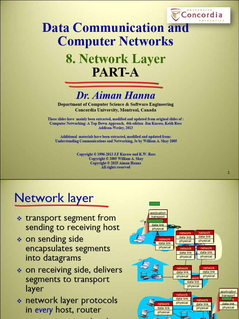 8 Network Layer Part A | PDF | Computer Network | Ip Address
