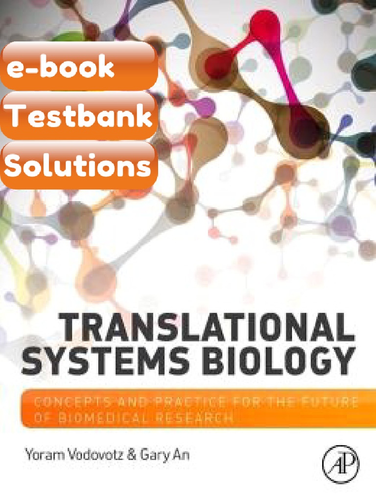 Testbank Translational Systems Biology Concepts and Practice for the ...