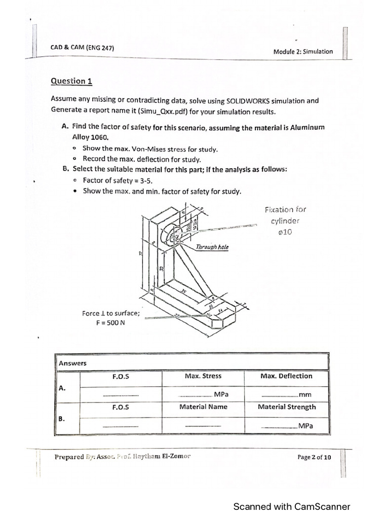 Simulation Sheet 2 | PDF
