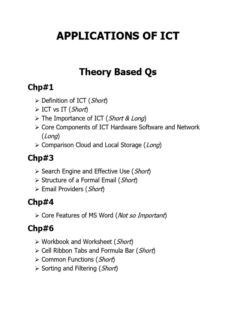 ICT Prep | PDF | Software | Computing