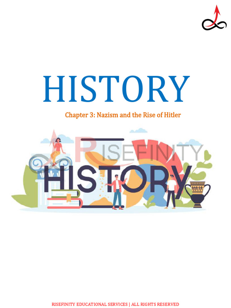 Chapter - 3 Nazism and The Rise of Hitler Watermark | PDF | Nazi ...
