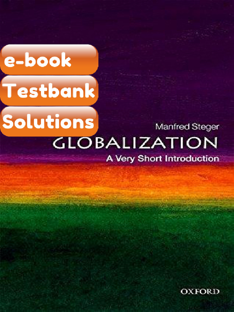 Globalization a Very Short Introduction Very Introductions 4th Edition ...