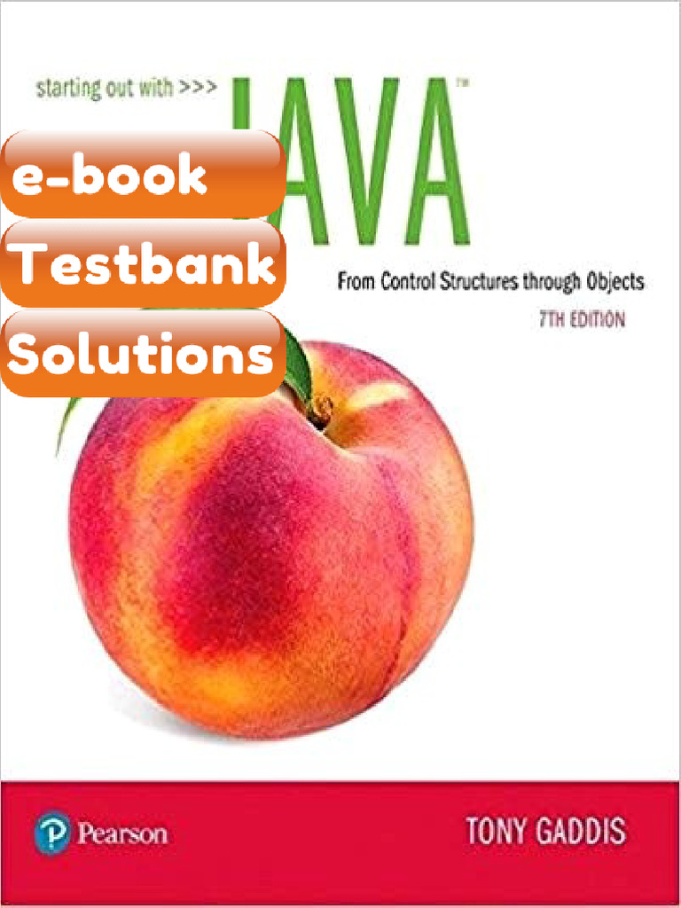ETextbook PDF for Starting Out With Java From Control Structures ...
