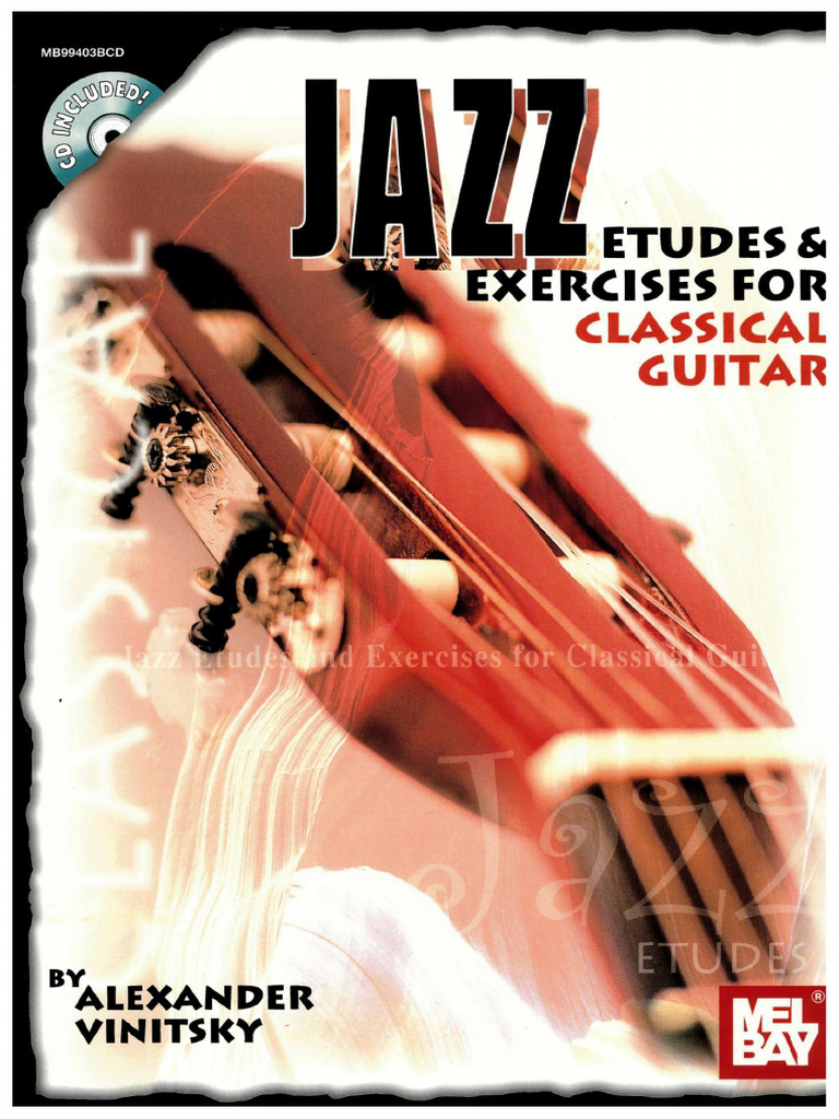 Jazz Etudes and Exercises For Classical Guitar - Vinitsky Alexnder