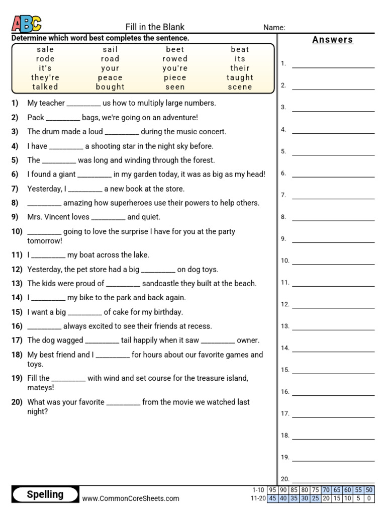 Spelling Worksheets 02-06 (6) | PDF | Chess | Chess Openings
