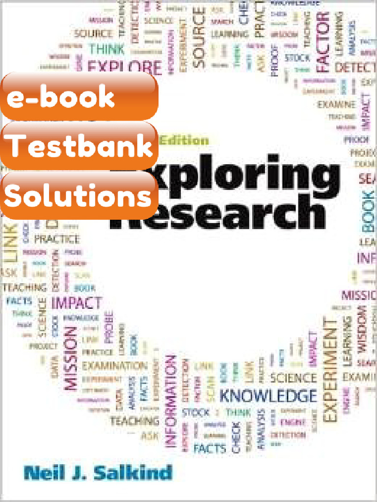 Testbank Exploring Research 8th Edition Neil Salkind Fast Download ...