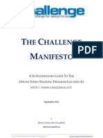 The Challenge Manifesto