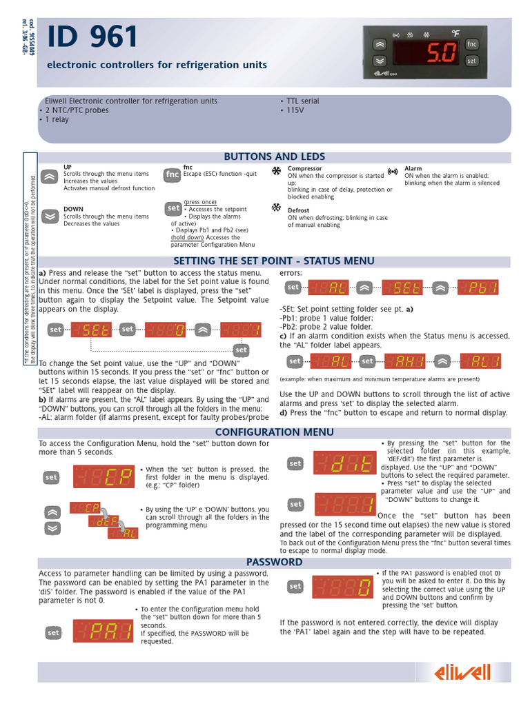 9IS54049 ID 961 °F eng 3-06 | PDF | Electricity | Electrical Engineering