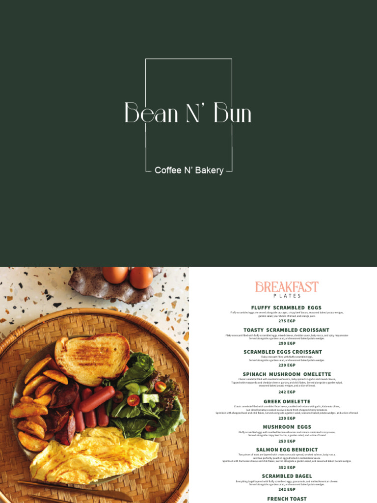 BNB Menu | PDF