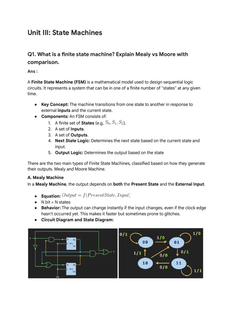 De Unit-3 QB Answers - Piyush | PDF | Digital Electronics | Electronic ...