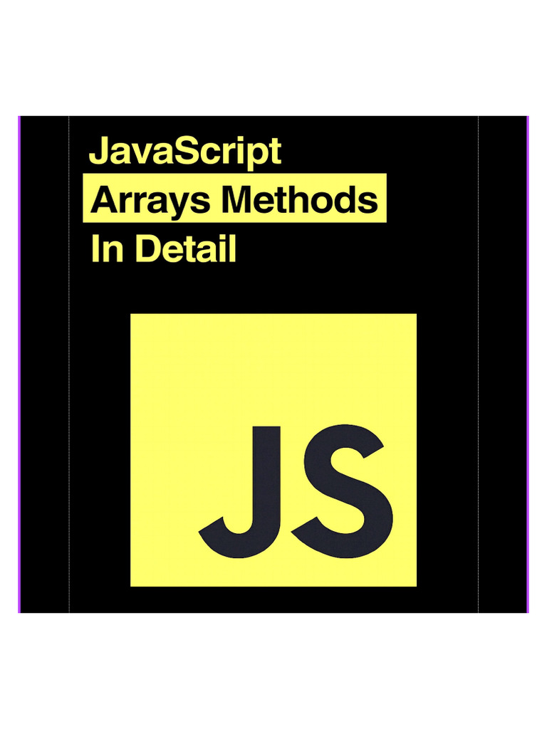 JavaScript Array Methods | PDF