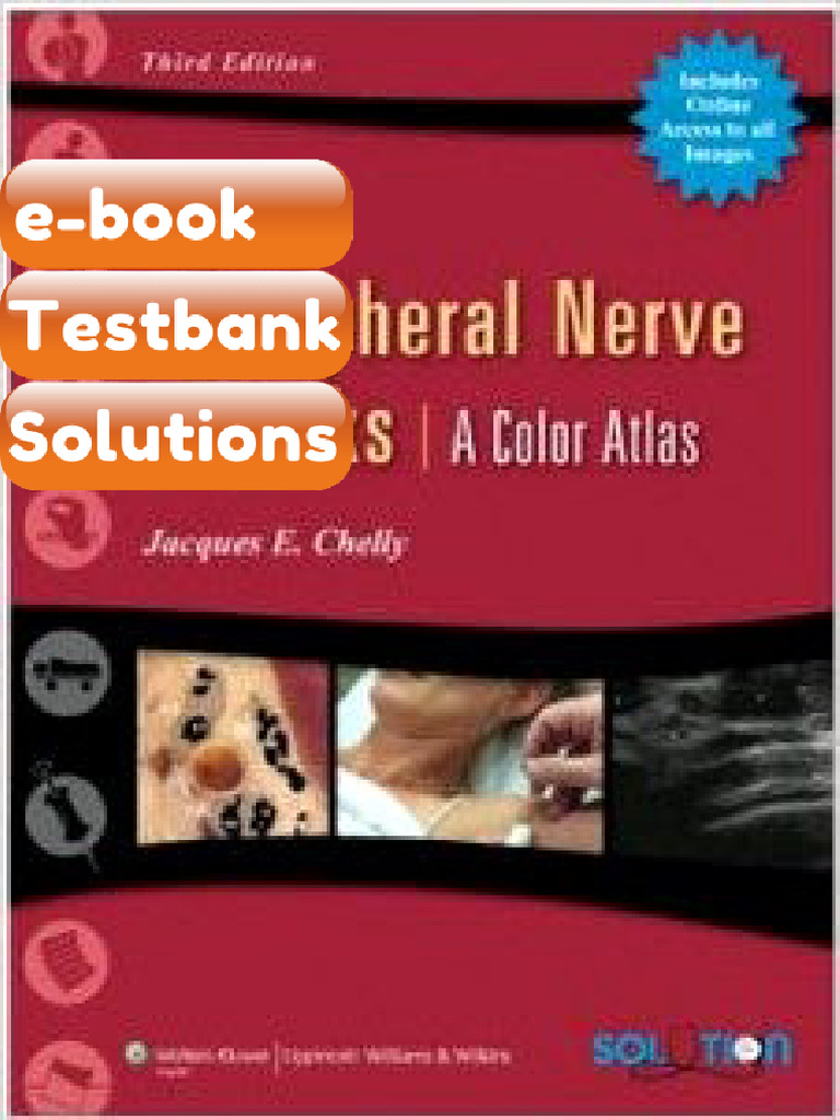 Peripheral Nerve Blocks a Color Atlas 3rd Edition Testbank & E-book ...